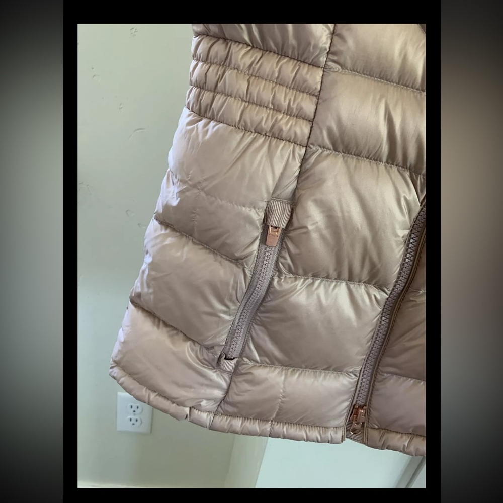Athleta Women’s Banner Peak Goose Down Vest rose gold XS Puffer Outdoor 350856 - Picture 7 of 13